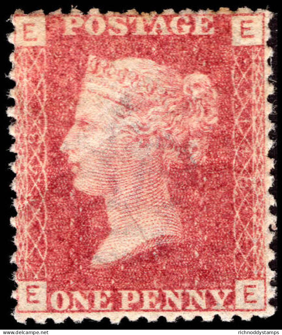 1864-79 1d Rose-red Plate 148 Lightly Mounted Mint. - Ongebruikt