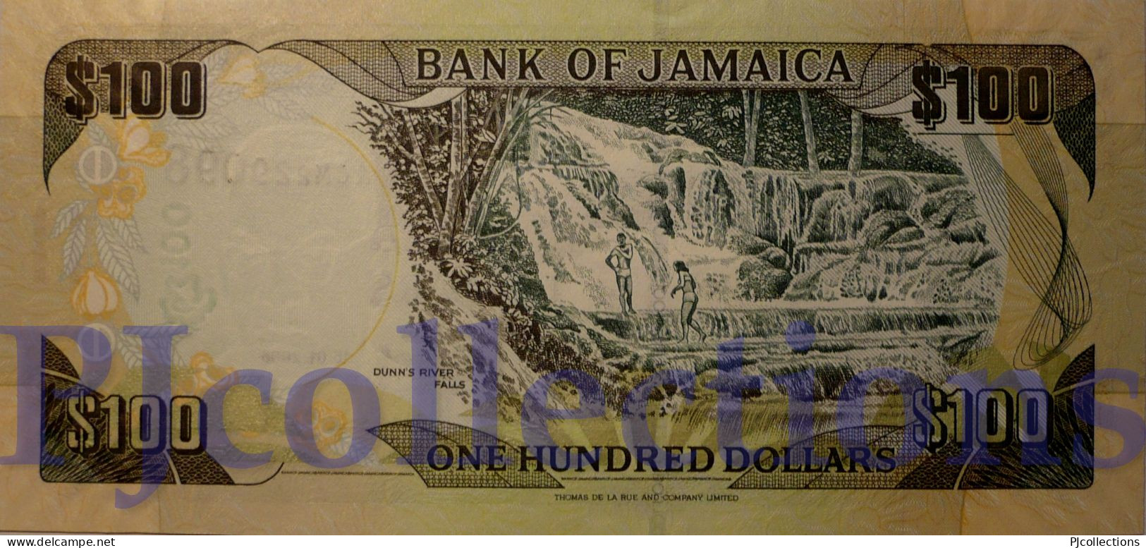 JAMAICA 100 DOLLARS 2006 PICK 84b UNC - Jamaique