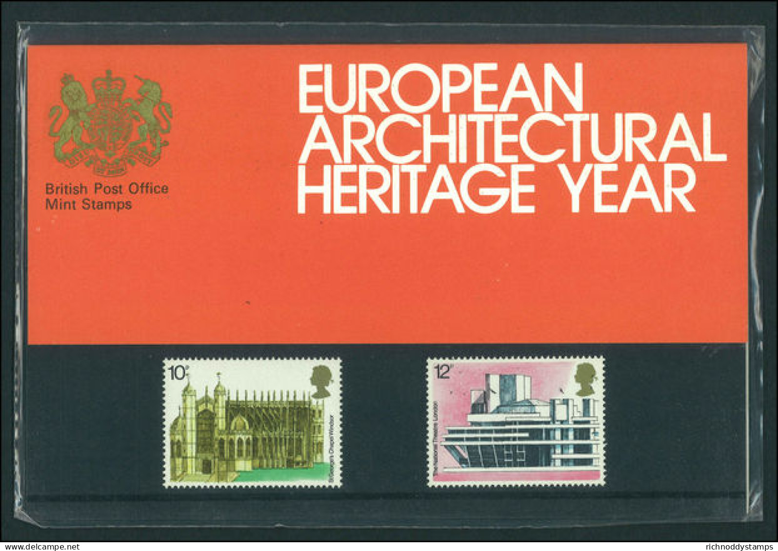 1975 European Architectural Heritage Year Presentation Pack. - Presentation Packs