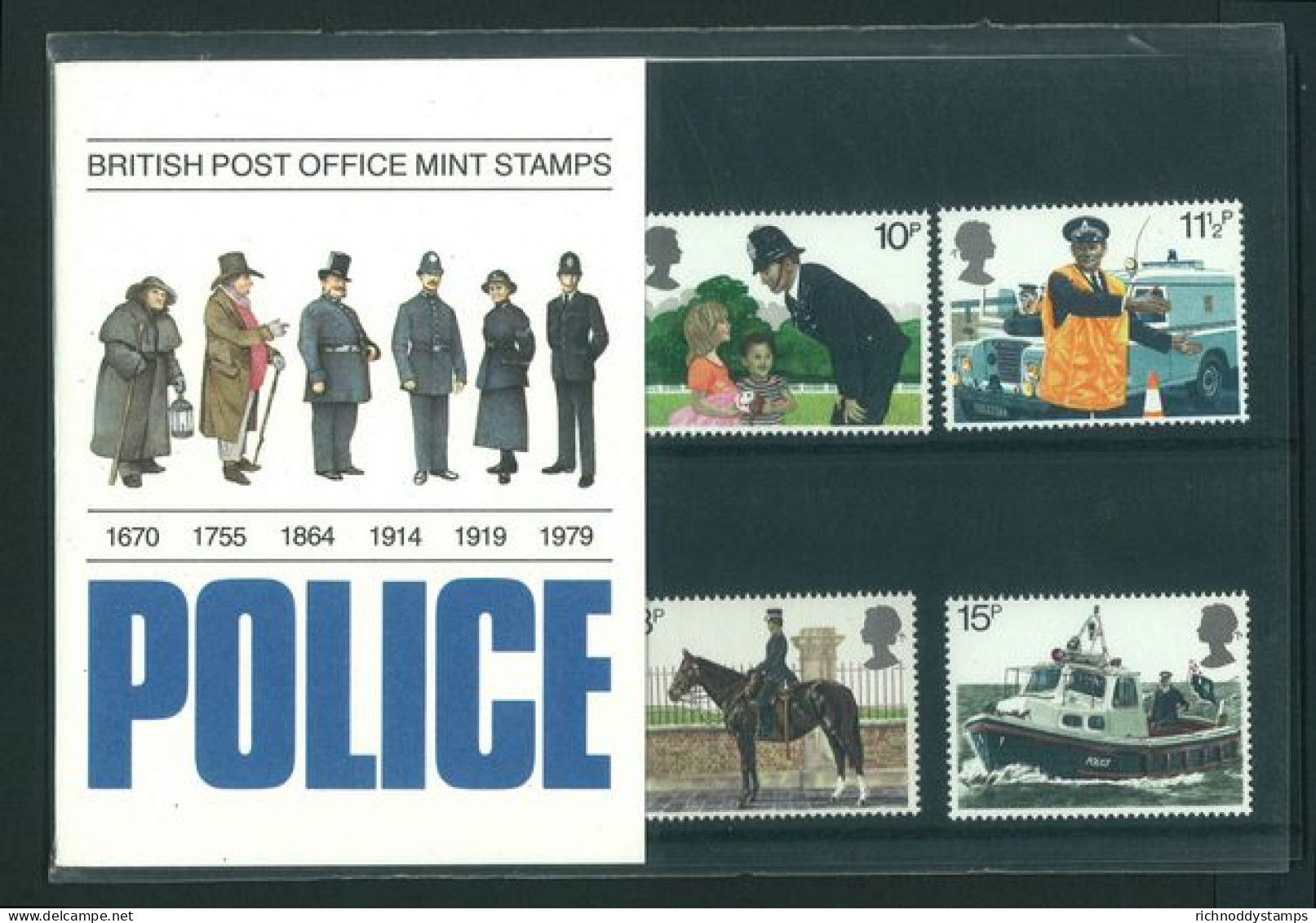 1979 150th Anniv Of Metropolitan Police Presentation Pack. - Presentation Packs