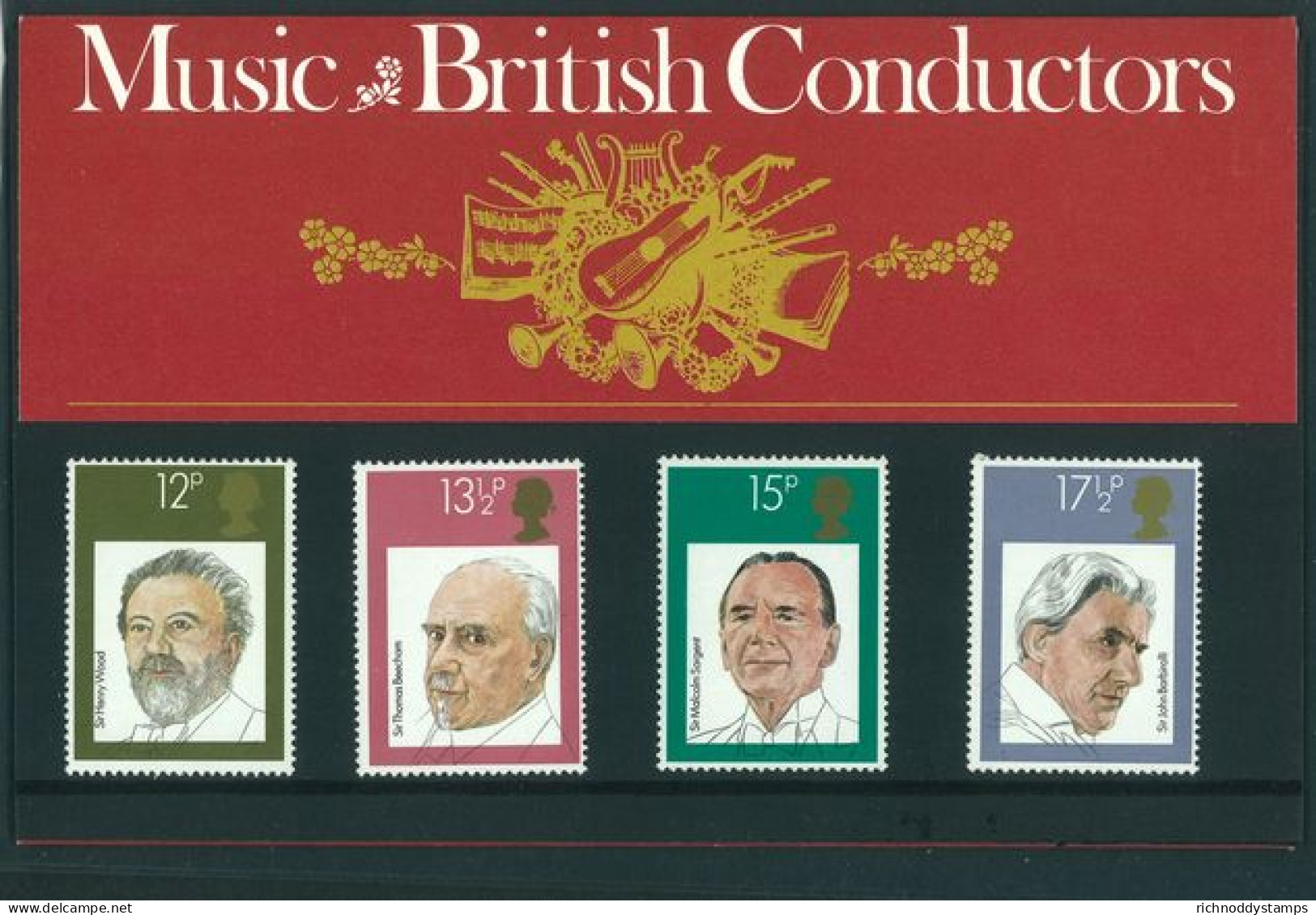 1980 British Conductors Presentation Pack. - Presentation Packs