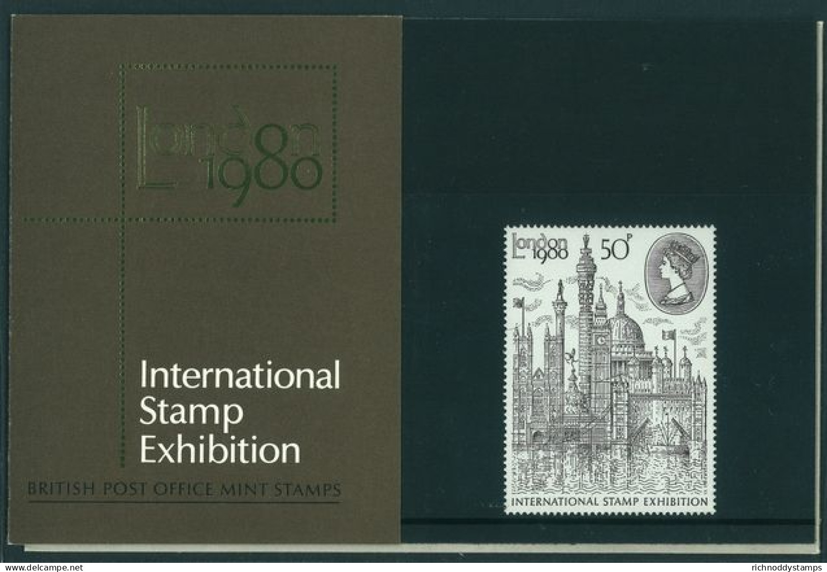 1980 London 1980 International Stamp Exhibition Presentation Pack. - Presentation Packs