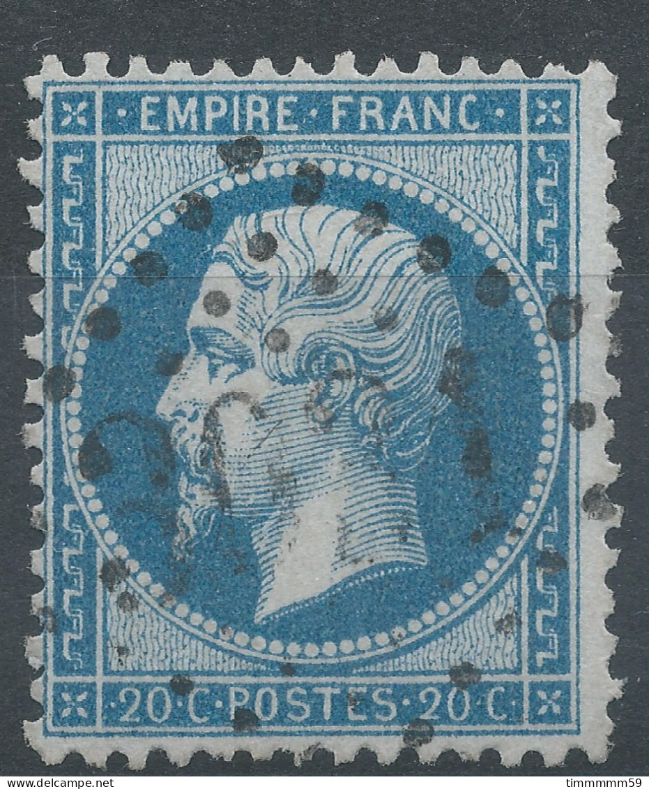 Lot N°76424   N°22, Oblitéré GC 3031 Provins, Seine-et-Marne (73), Indice 3 - 1862 Napoléon III