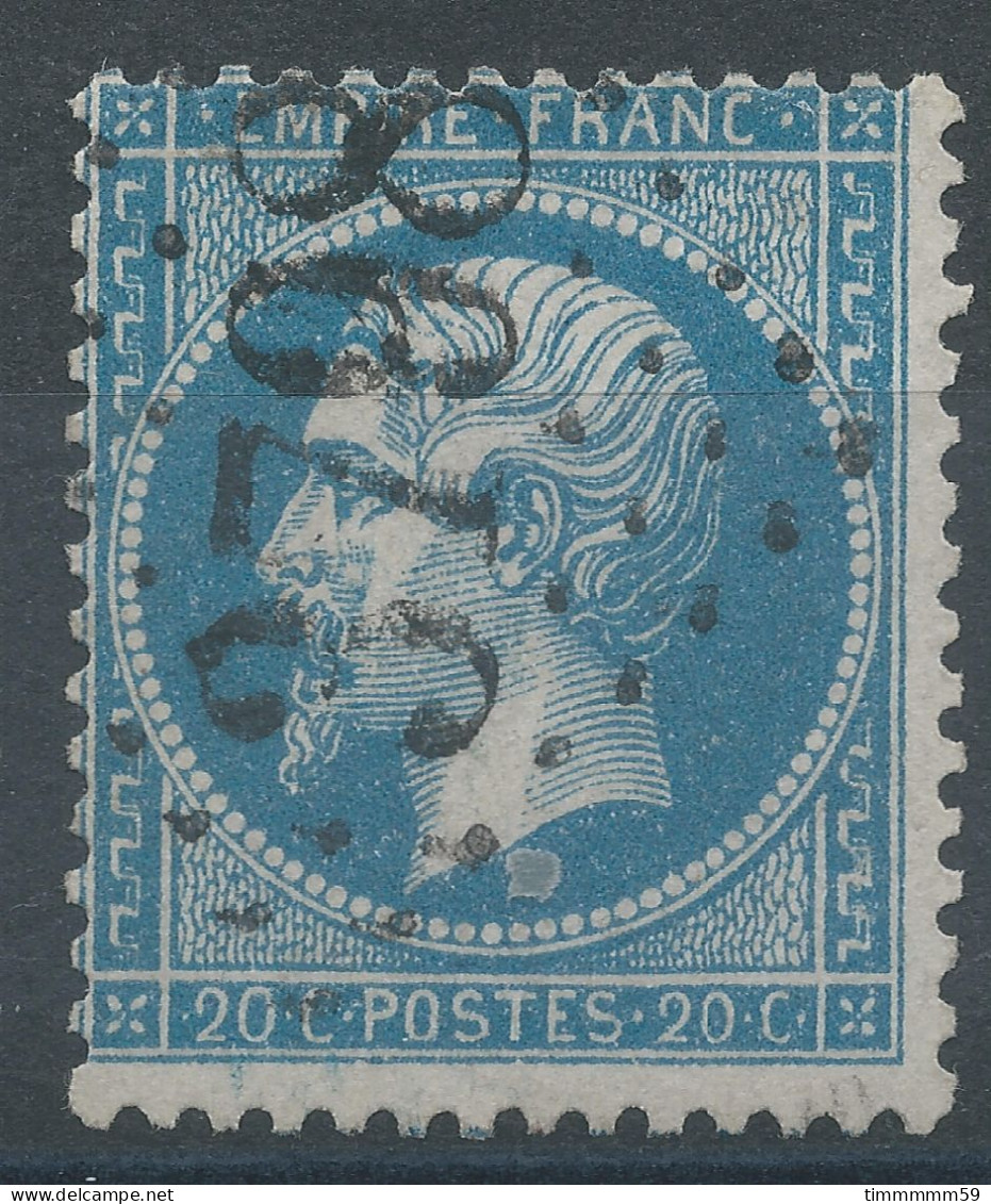 Lot N°76425   N°22, Oblitéré GC 3798 St-Paul-en-Jarret, Loire (84), Indice 5 - 1862 Napoléon III