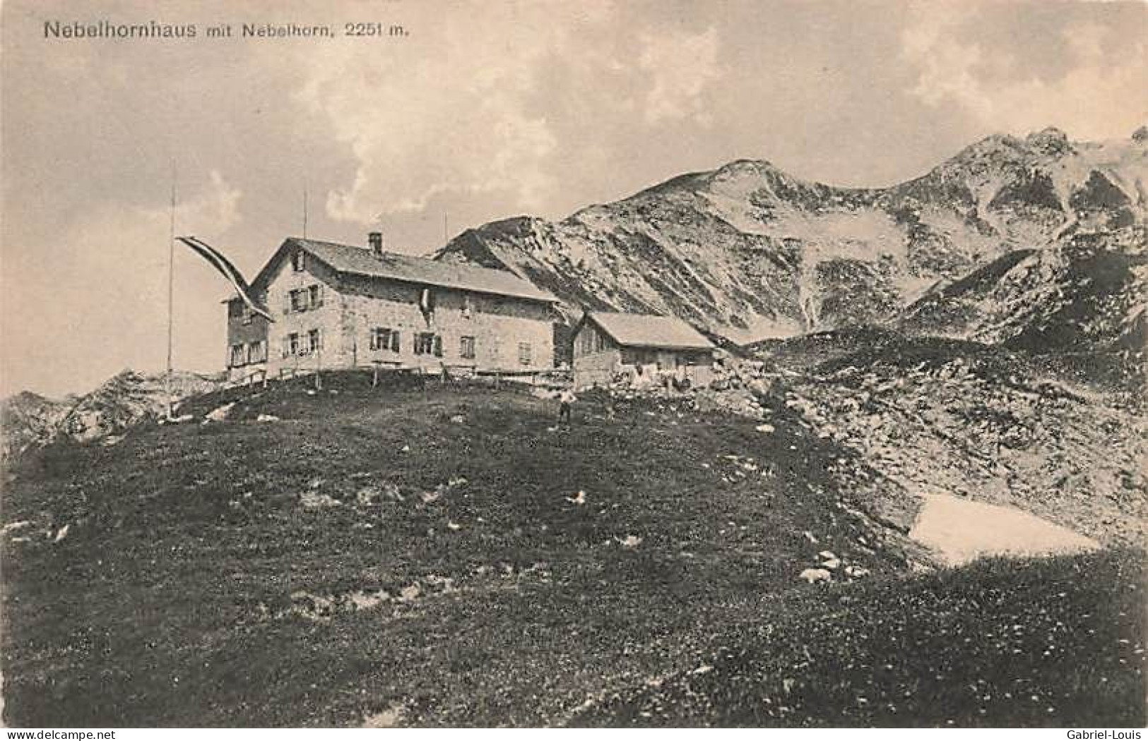 Nebelhornhaus Mit Nebelhorn - Oberstdorf