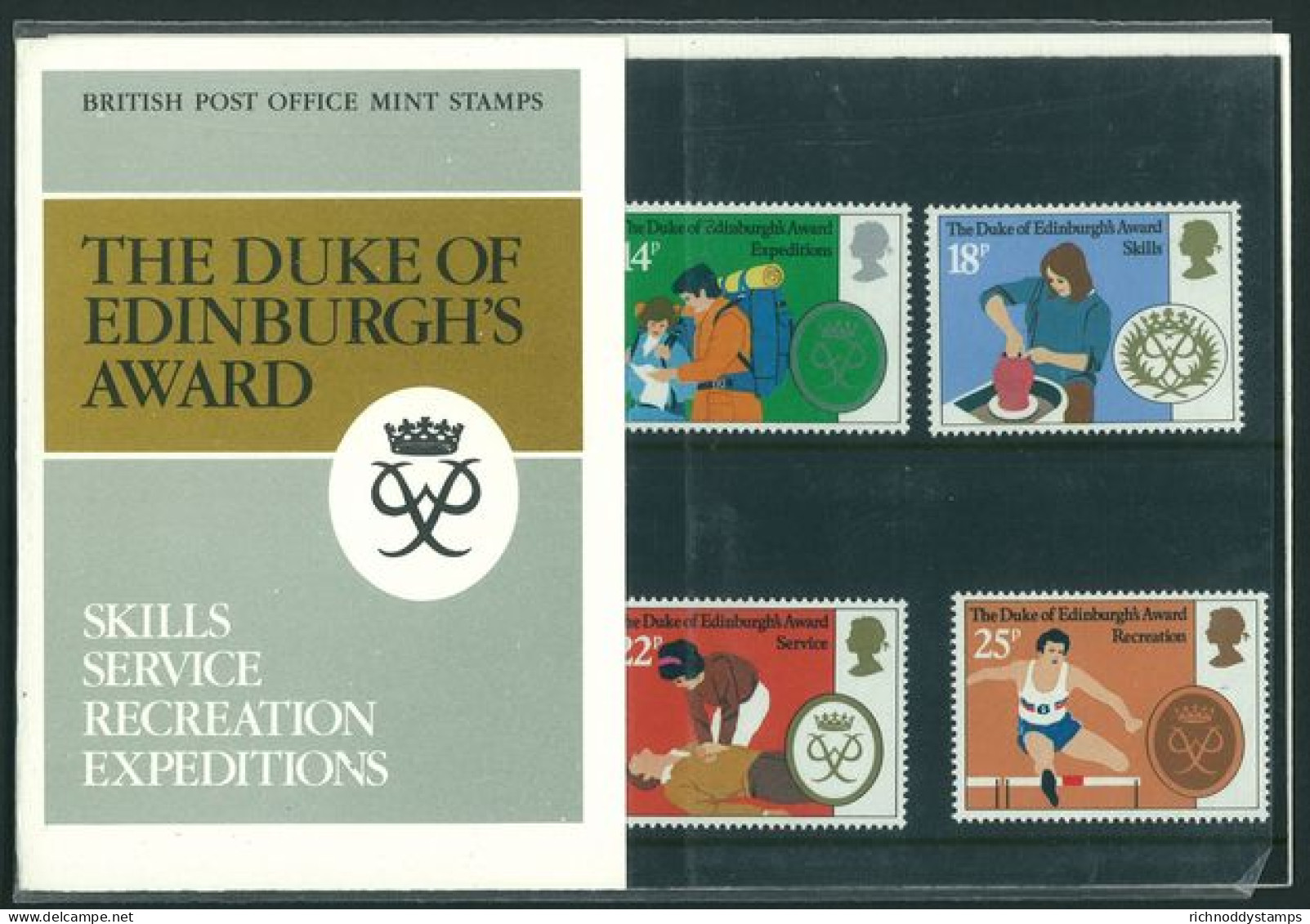 1981 25th Anniv Of Duke Of Edinburgh Award Scheme Presentation Pack. - Presentation Packs