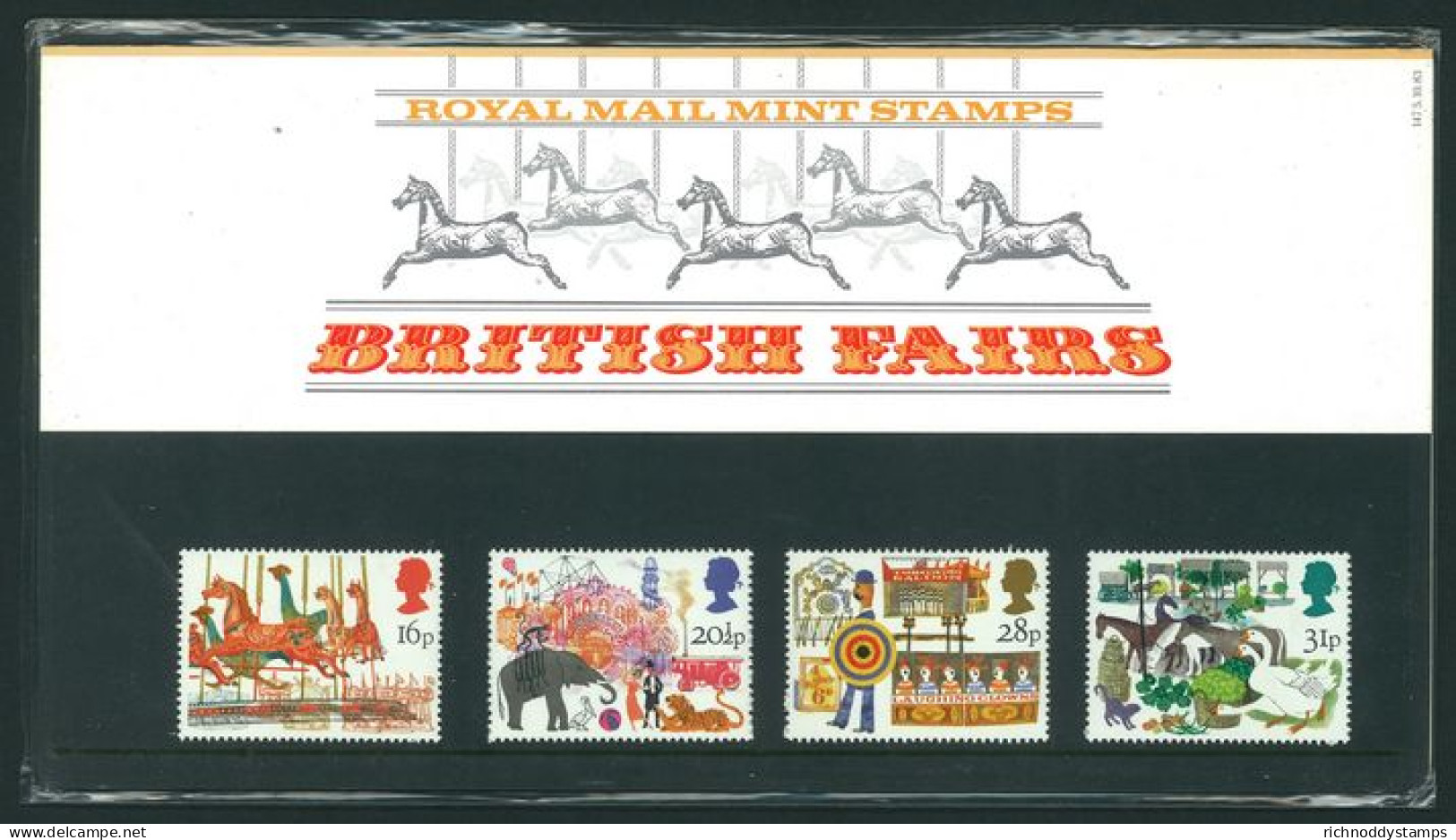 1983 British Fairs Presentation Pack. - Presentation Packs