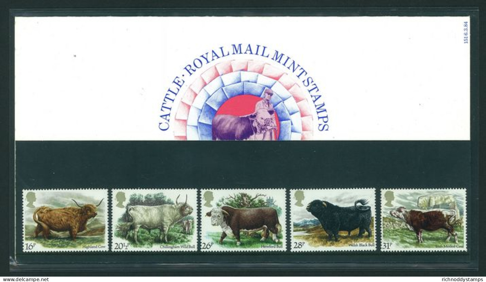 1984 Cattle Presentation Pack. - Presentation Packs