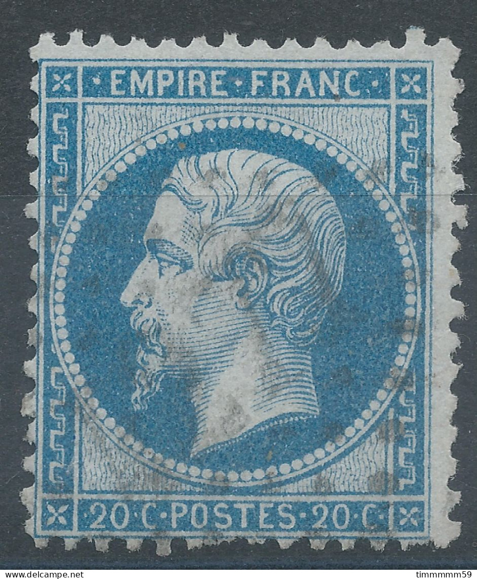 Lot N°76433   N°22, Oblitéré GC 4277 La Villette, Seine (et Paris) (60) - 1862 Napoléon III