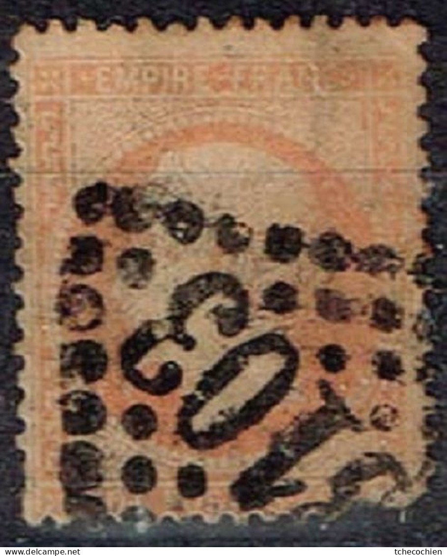 France - 1862 - Y&T N° 23, Oblitéré GC 3103 Reims - 1862 Napoléon III