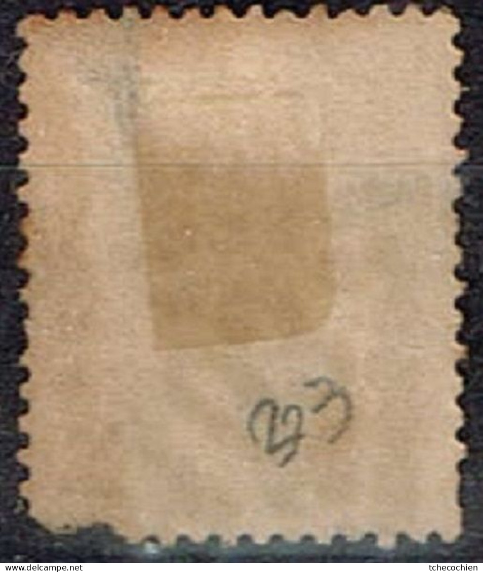 France - 1862 - Y&T N° 23, Oblitéré GC 3103 Reims - 1862 Napoléon III