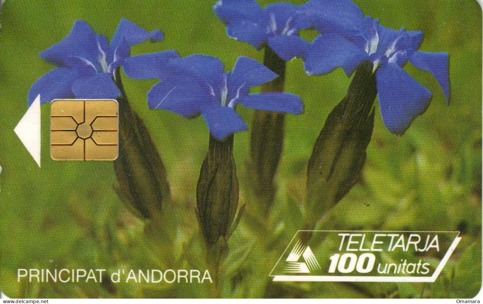 PRINCIPAUTE D'ANDORRE   FLEURS, FLORE 100 Unités - Andorra