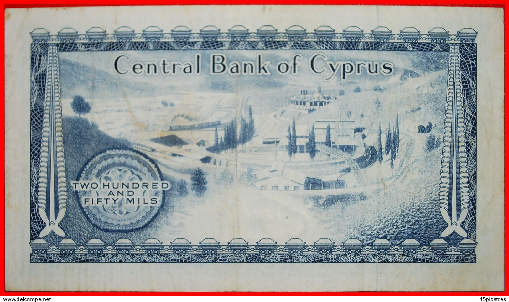 * GREAT BRITAIN (1964-1982): CYPRUS  250 MILS 1979! CRISP!  · LOW START! · NO RESERVE!!! - Zypern