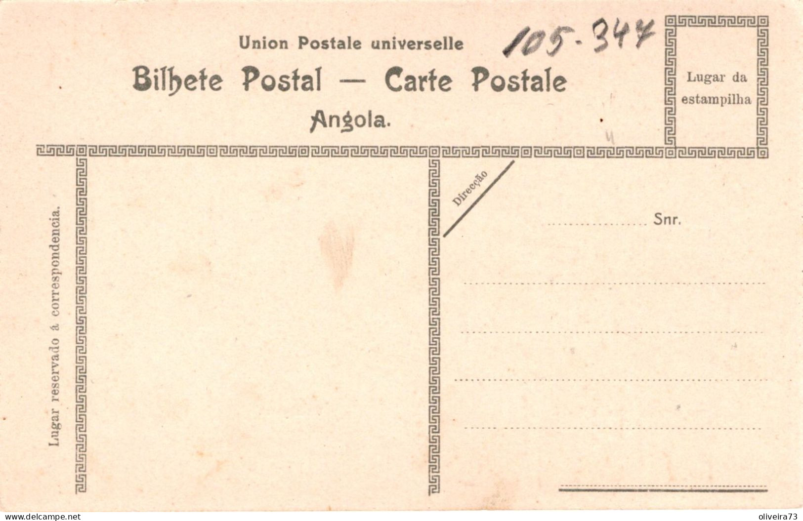 ANGOLA - BENGUELA - Egypto - Vista Geral - Angola