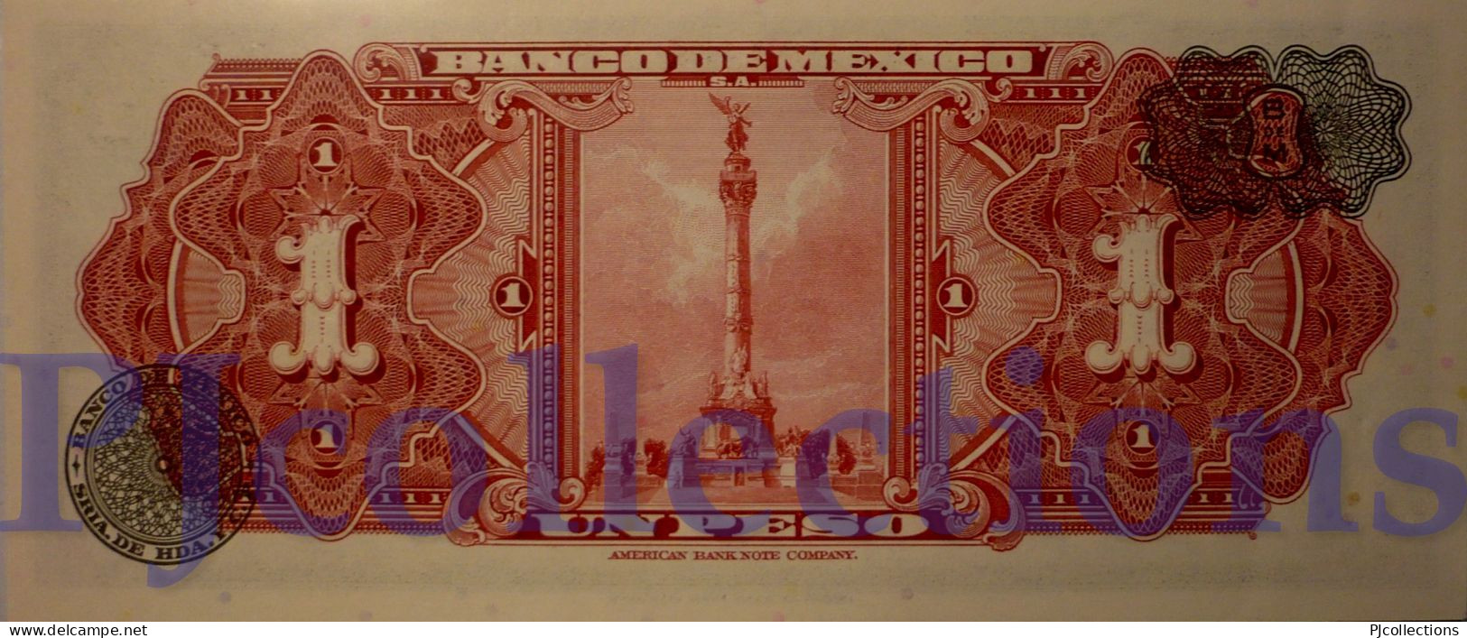 MEXICO 1 PESO 1967 PICK 59j AUNC - Mexique