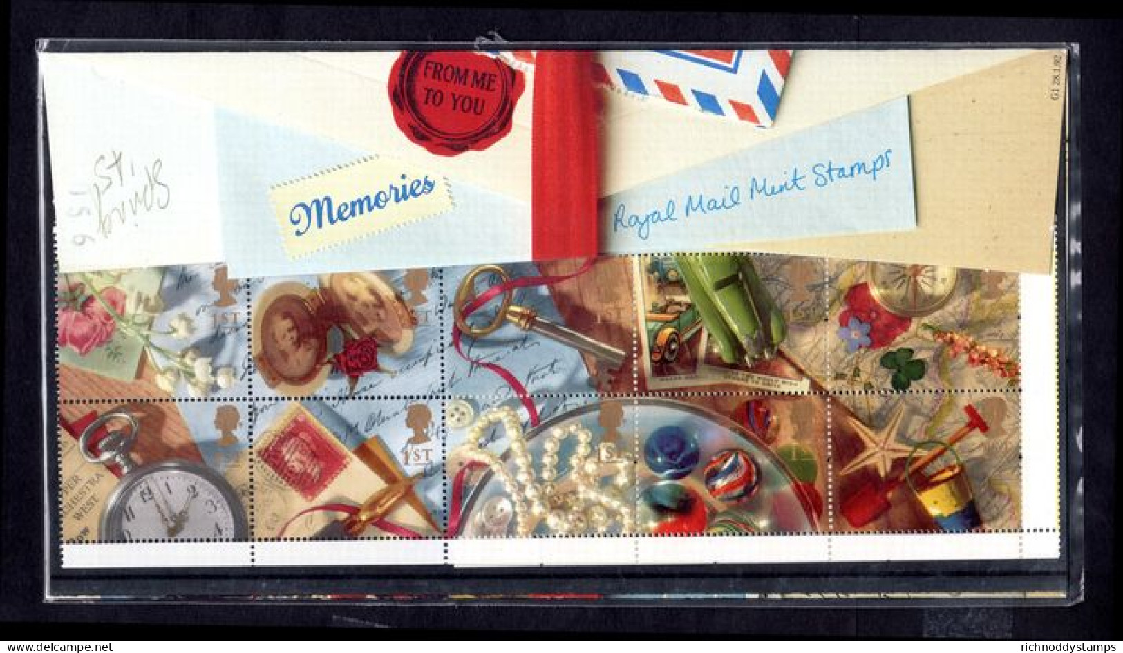 1992 Greetings Stamps. Memories Presentation Pack. - Presentation Packs