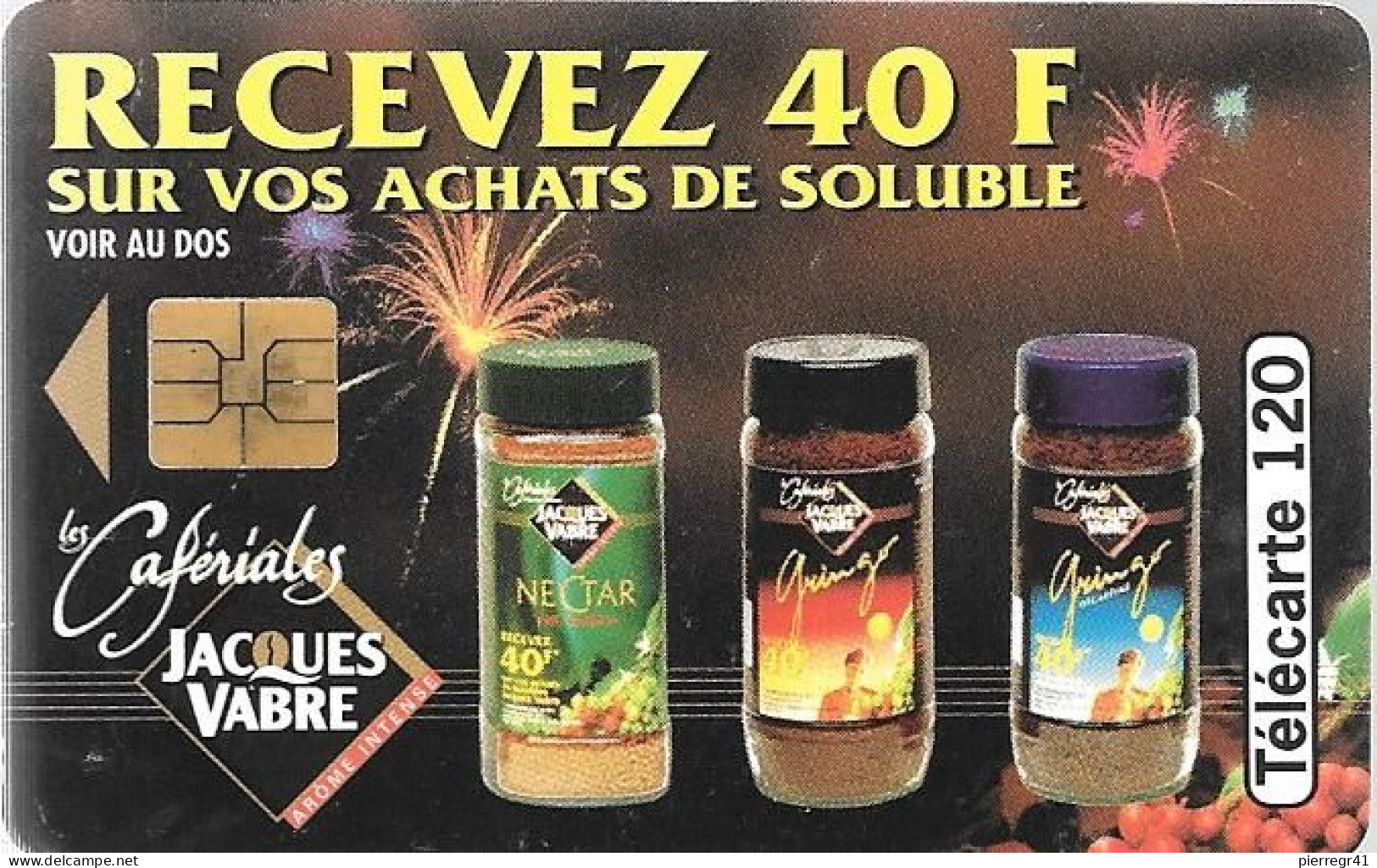 CARTE-PUBLIC-120 U-5/94-SO3-F 470a.970JD-CAFERIALES J VABRE-DN° 8N° JD-Série A 45011896-UTILISE-TBE - Variedades