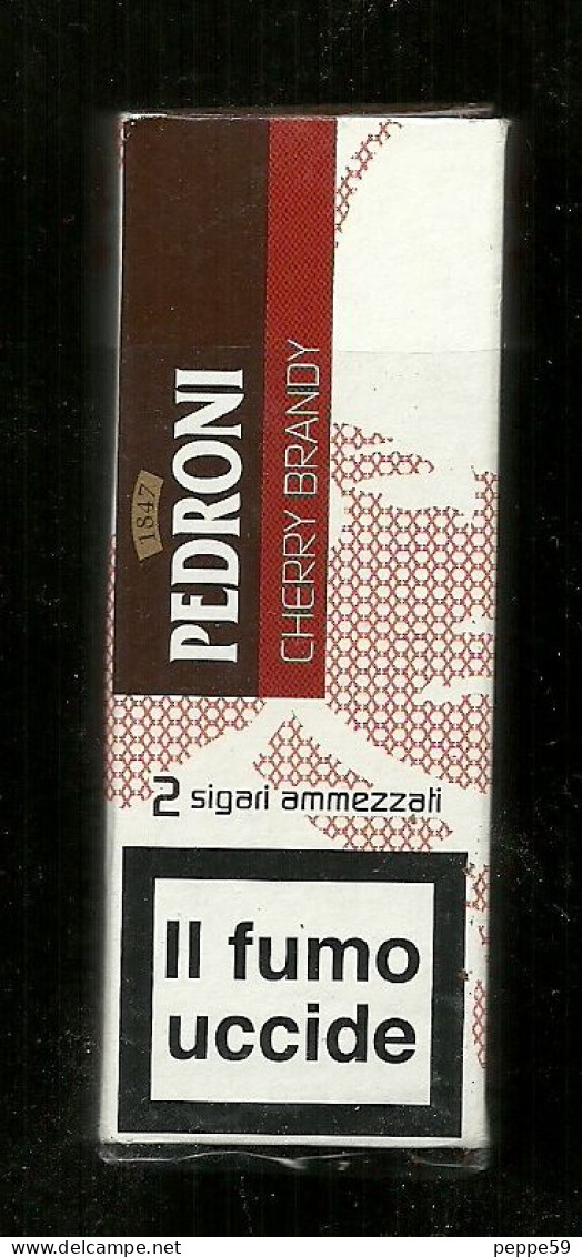 Tabacco Pacchetto Di Sigari Italia - Cherry Brandy Da 2 Pezzi - Vuoto - Zigarrenkisten (leer)