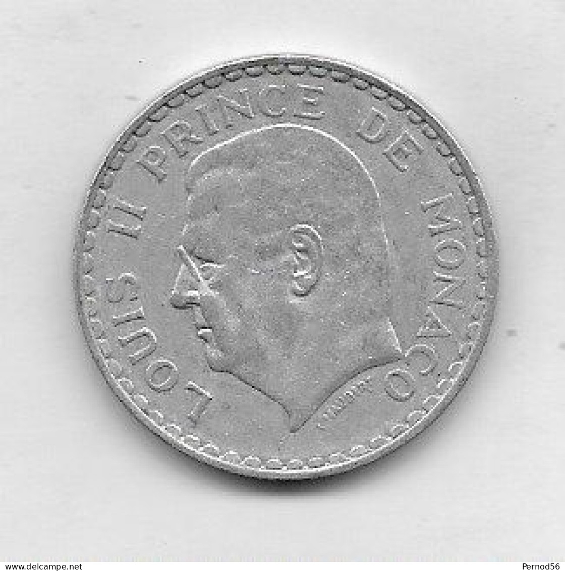 Vends Belles Pieces De Monnaies MONACO 5 FRANCS 1945 - 1922-1949 Louis II.