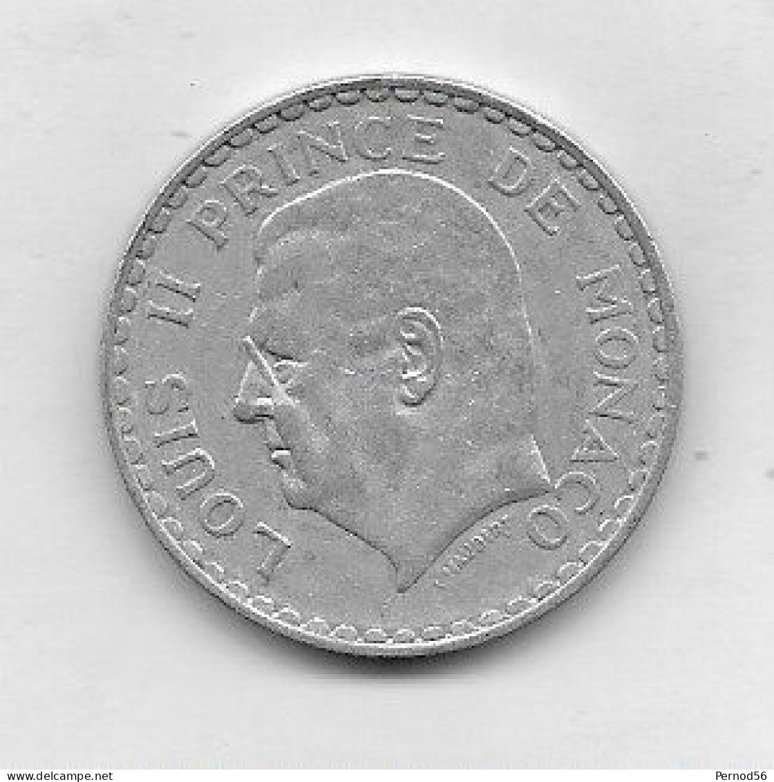 Vends Belles Pieces De Monnaies MONACO 5 FRANCS 1945 - 1922-1949 Louis II