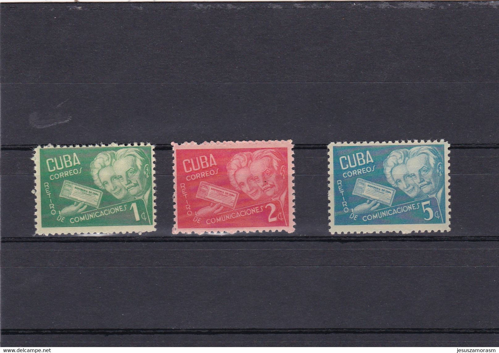 Cuba Nº 293A Al 293C - Unused Stamps