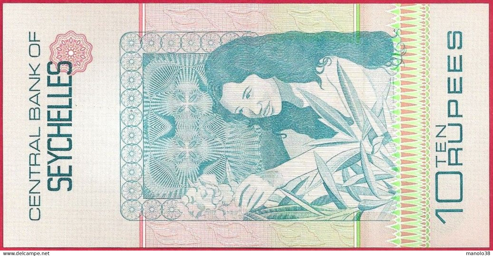 Seychelles. 10 Rupees. Type 1983. SUP. - Seychellen