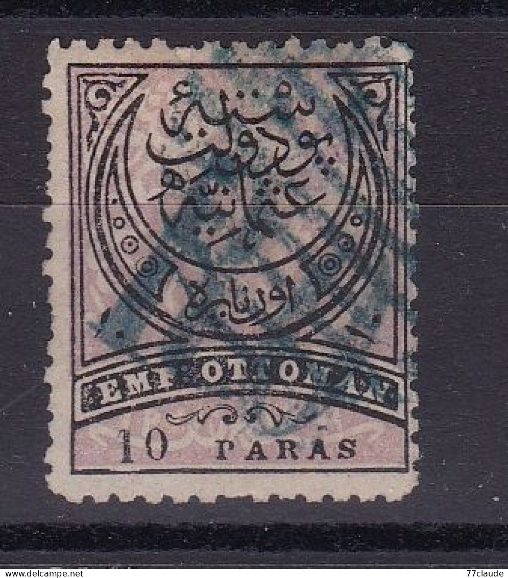 ROUMELIE ORIENTALE TIMBRES DE TURQUIE DE 1878-80 SURCHARGE BLEUE.N°1* (b) 10 Pa. - Eastern Romelia