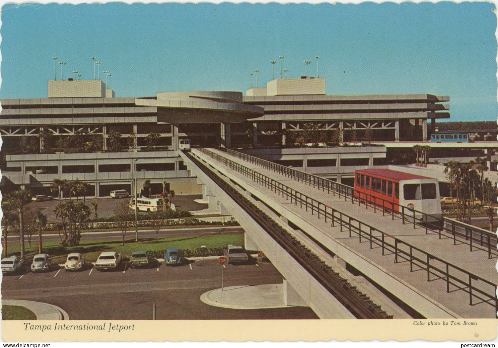 Postcard Tampa Fl Florida International Airport Jetport - Tampa