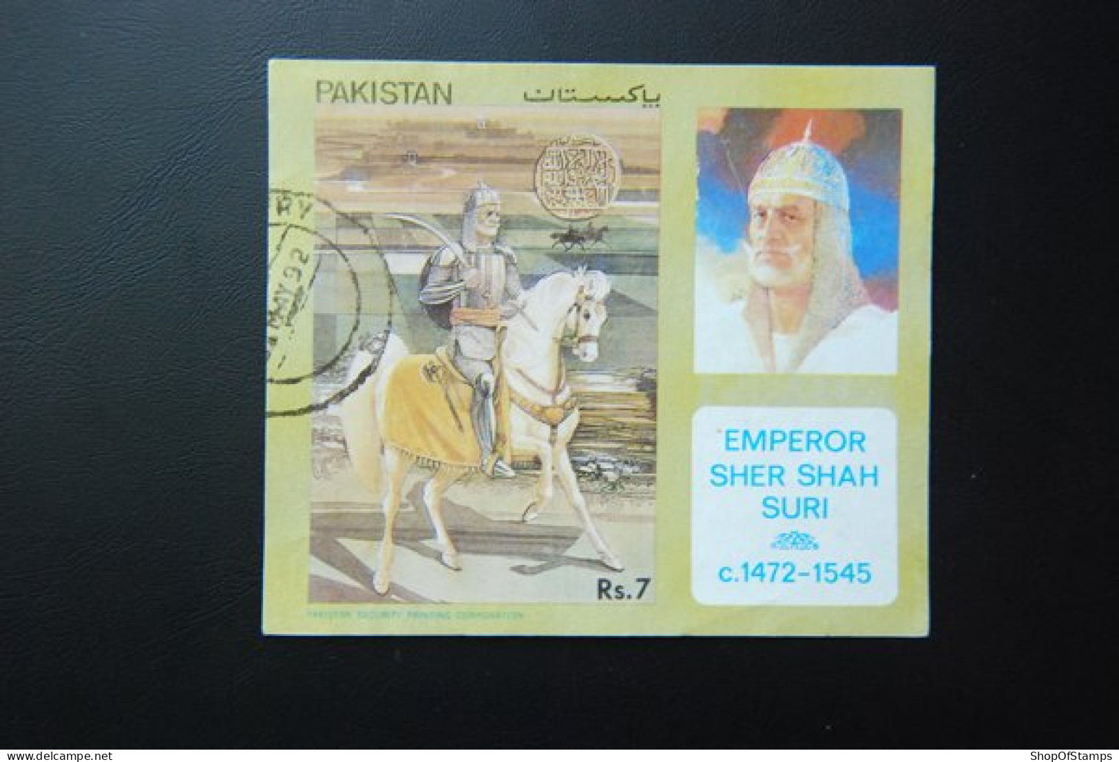 PAKISTAN SG 851   USED MINIATURE SHEET SURI - Pakistan