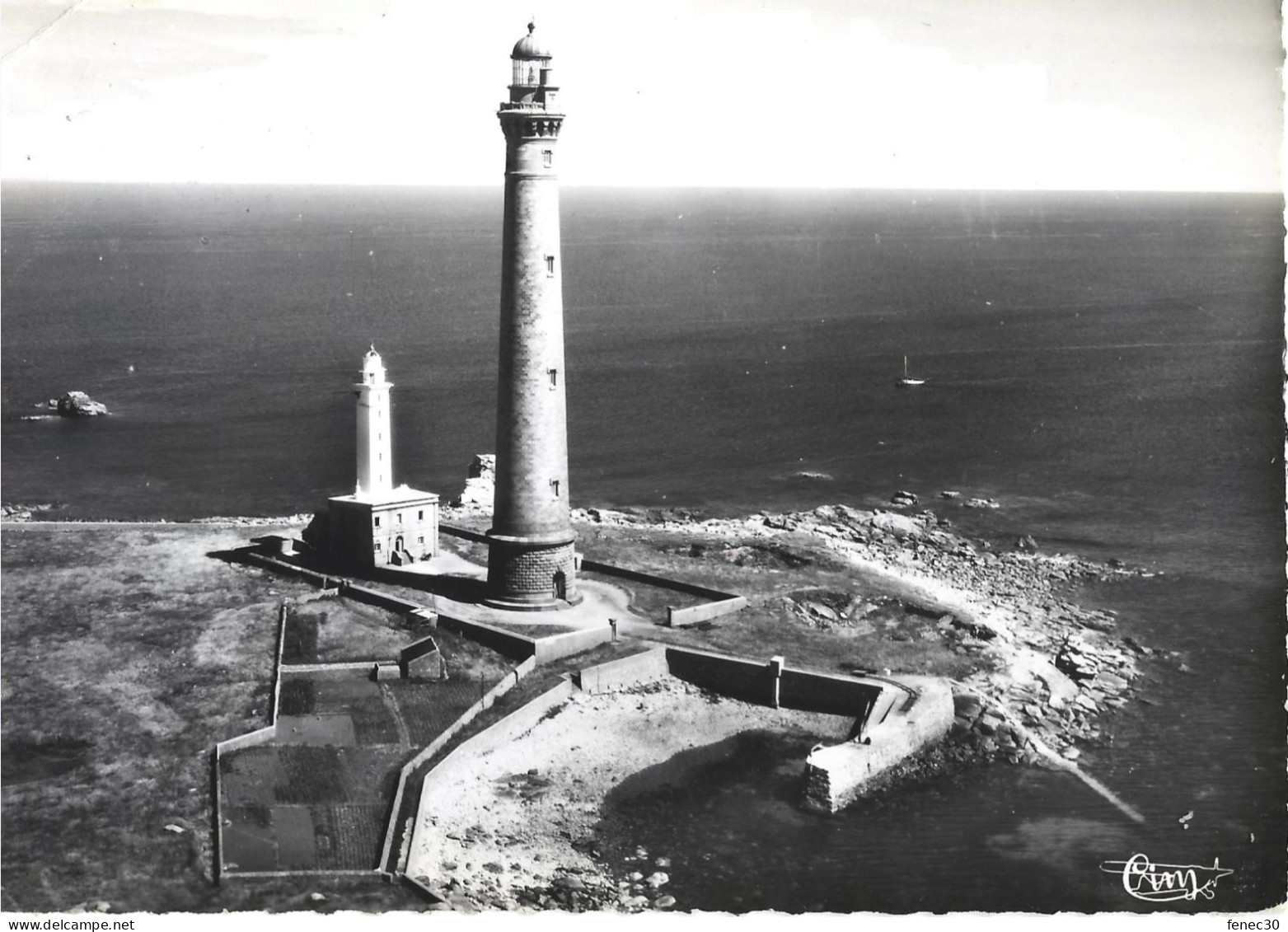 29 Plouguerneau Finistère Kervenny Vue Aérienne Ile De La Vierge Les Phares - Plouguerneau