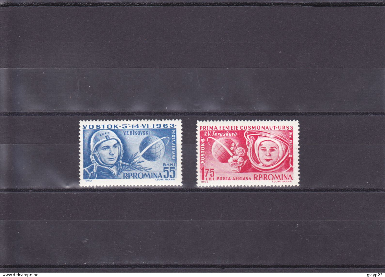 SECOND VOL SPATIAL GROUPé  NEUF * N°175/76  YVERT ET TELLIER 1963 - Unused Stamps