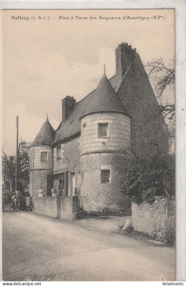 METTRAY  Pied à Terre Des Seigneurs D'Avantigny - Mettray