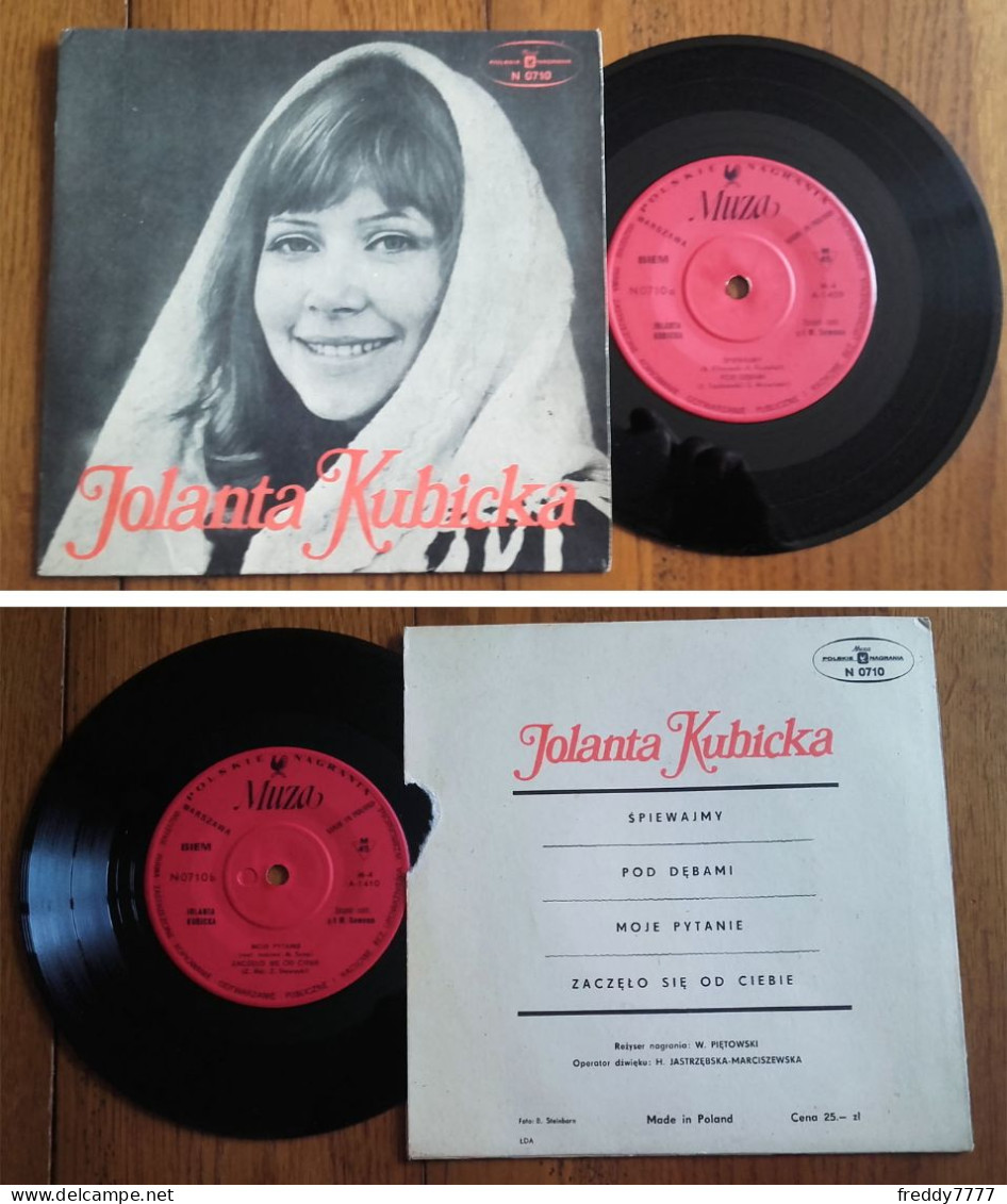 RARE EP 45t RPM BIEM (7") JOLANTA KUBICKA «Śpiewajmy» (Poland, 1973) - Verzameluitgaven