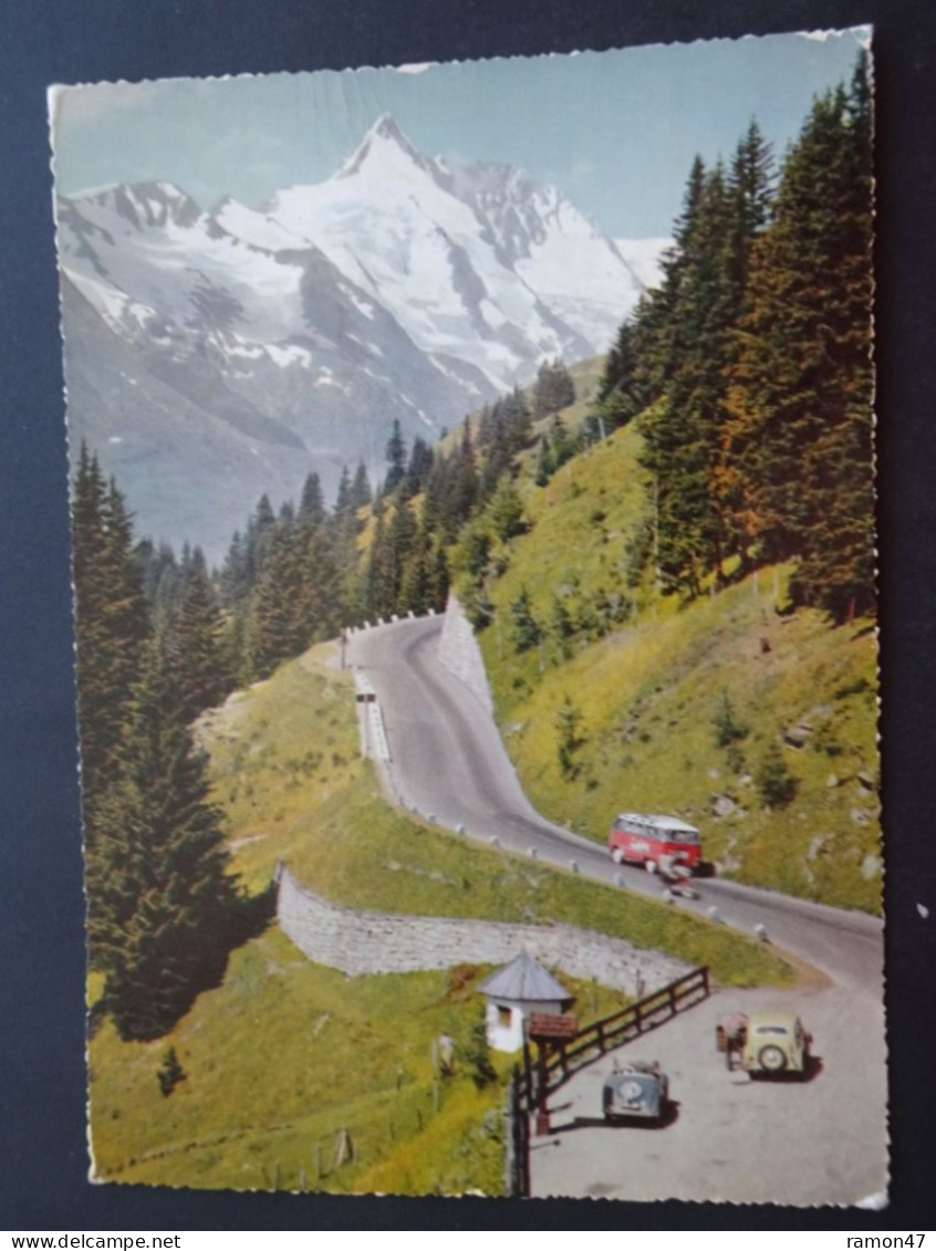 Parkplatz Rossbach Mit Grossglockner, Grossglockner-Hochalpenstrasse - Verlag Steinmann Heinz, Andorf - # 13 - Heiligenblut