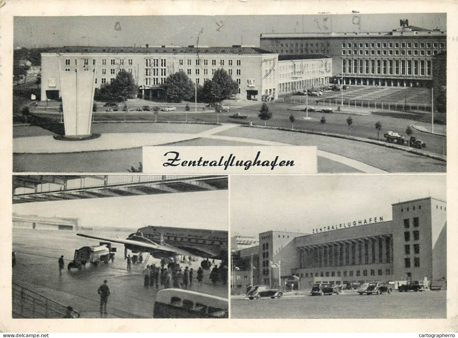 Germany Berlin Tempelhof Zentralflughafen Multi View - Tempelhof