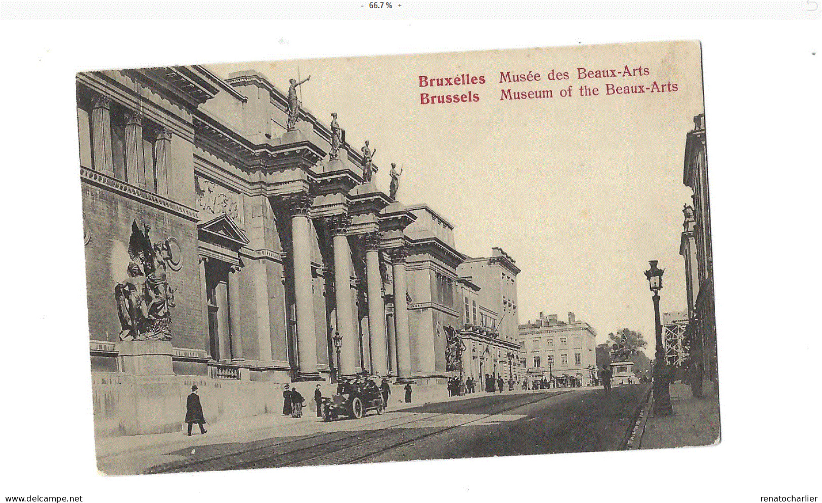 Musée Des Beaux-Arts.Oldtimer. - Musea