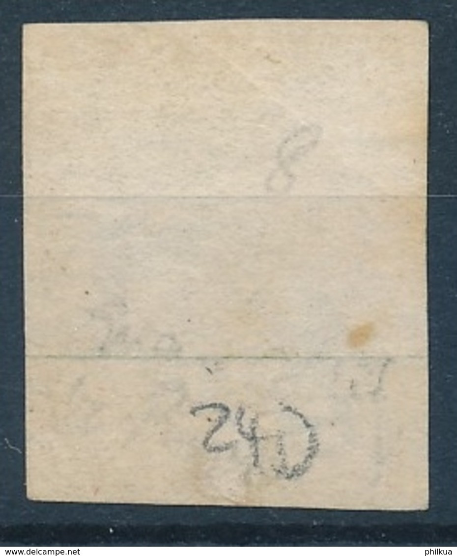 24D 15 Rappen Strubel Mit Sauberem Stempel TRAVERS - Usati