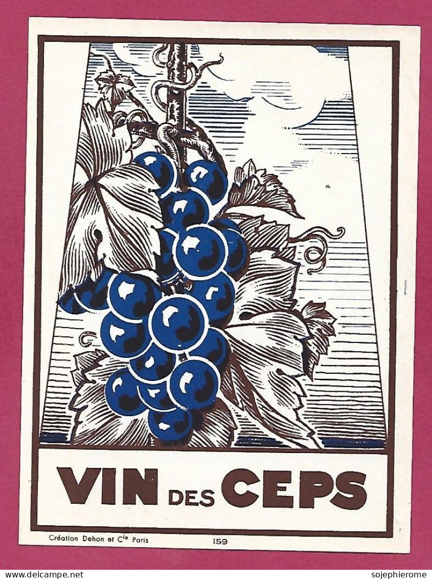 étiquette Vin Des Ceps - Otros & Sin Clasificación