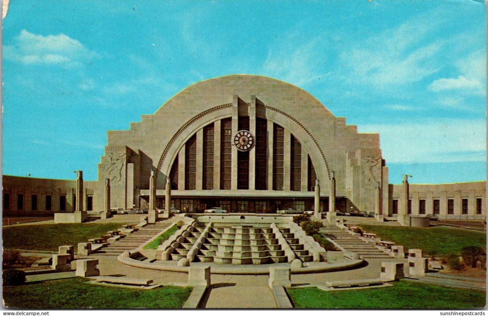 Ohio Cincinnati Approach To Union Railroad Terminal  - Cincinnati