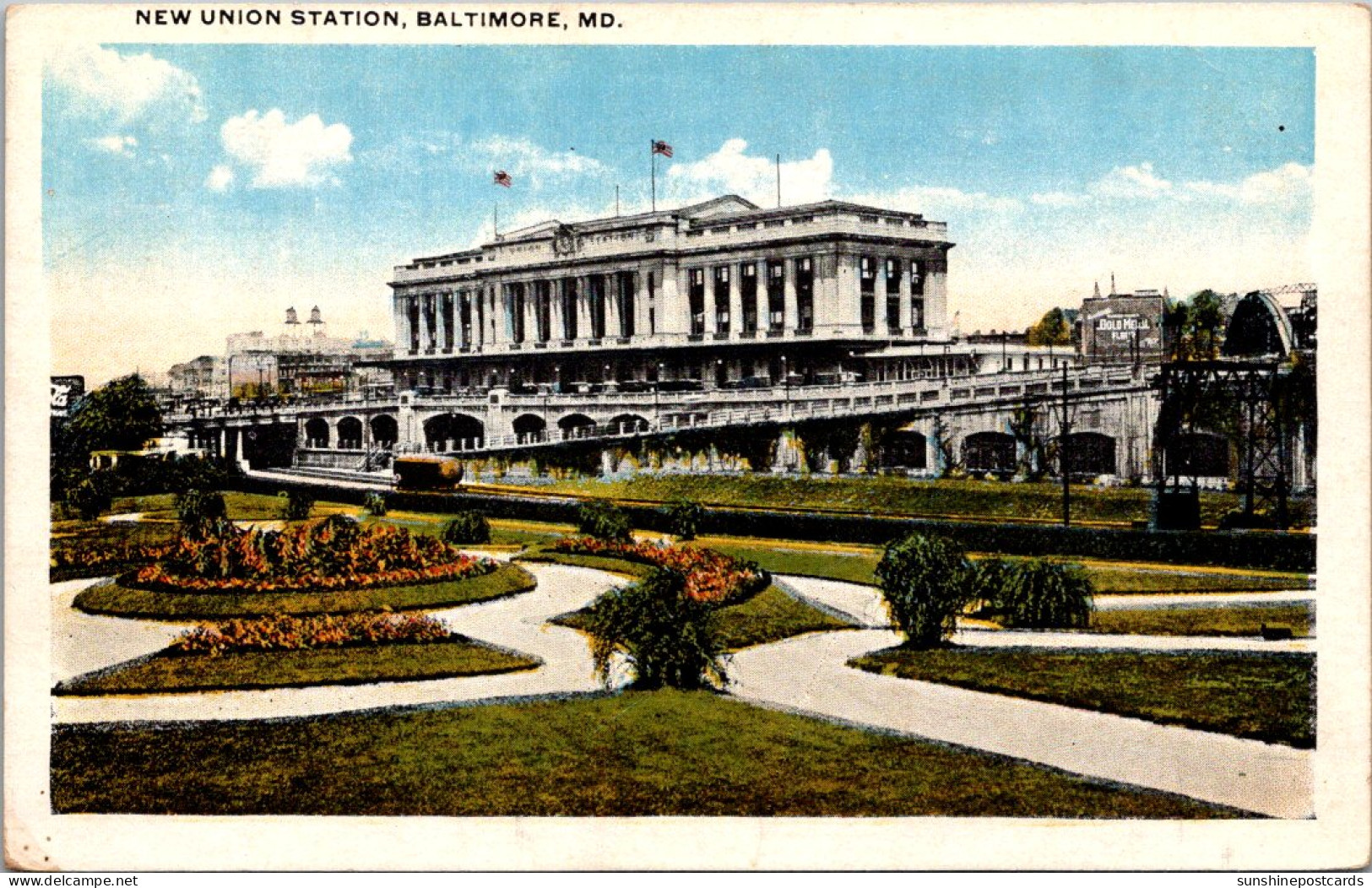 Maryland Baltimore New Union Railroad Station  - Baltimore