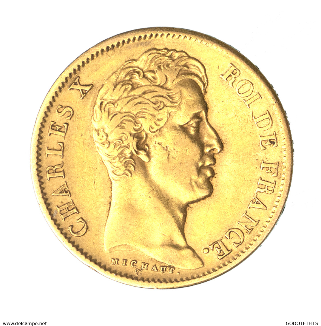 Charles X-40 Francs 1828 Paris - 40 Francs (goud)