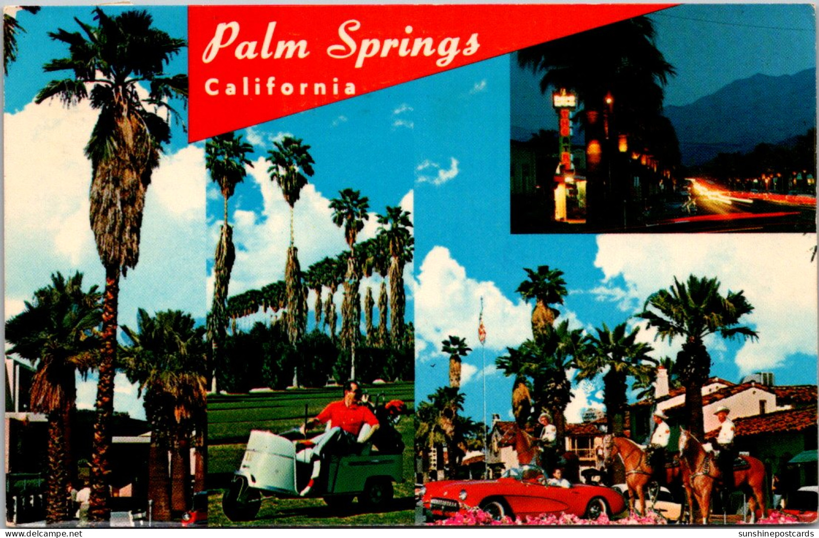 California Palm Springs Palm Canyon Drive Plaza Shopping Center And Golf Course 1974 - Palm Springs