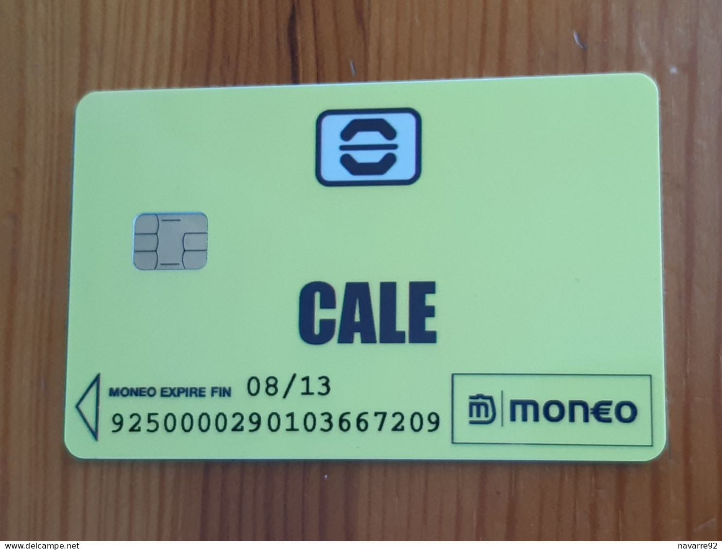 CARTE MONEO PORTE MONNAIE ELECTRONIQUE CALE T.B.E !!! - Monéo