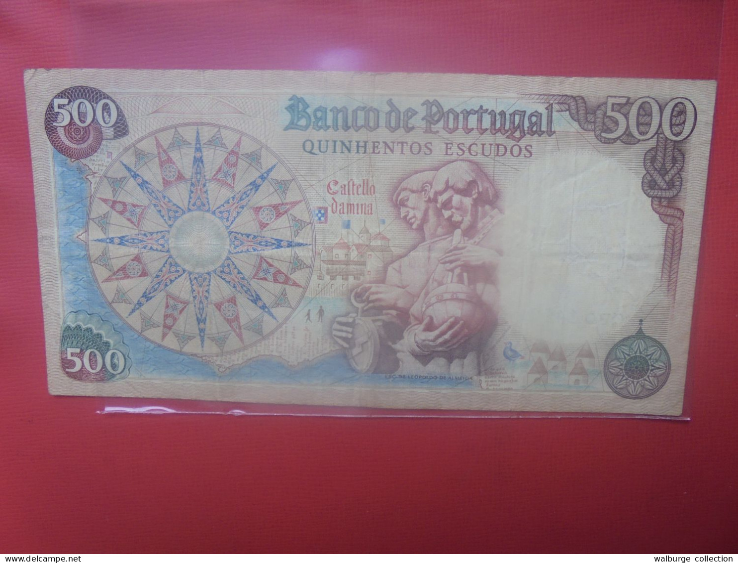 PORTUGAL 500 ESCUDOS 1966 Circuler (B.29) - Portugal