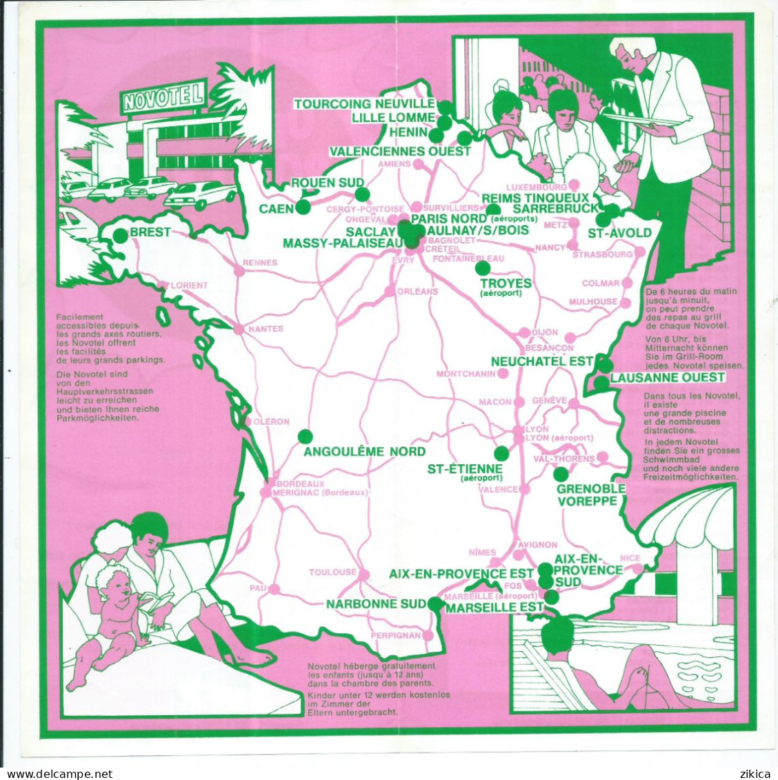 France Map - Operation POINT VERT - Autres & Non Classés