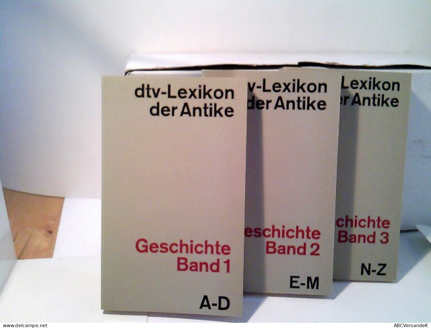 Konvolut: 3 Bände (von3) Dtv-Lexikon Der Antike. Geschichte Kpl Ausgabe. - Lessico
