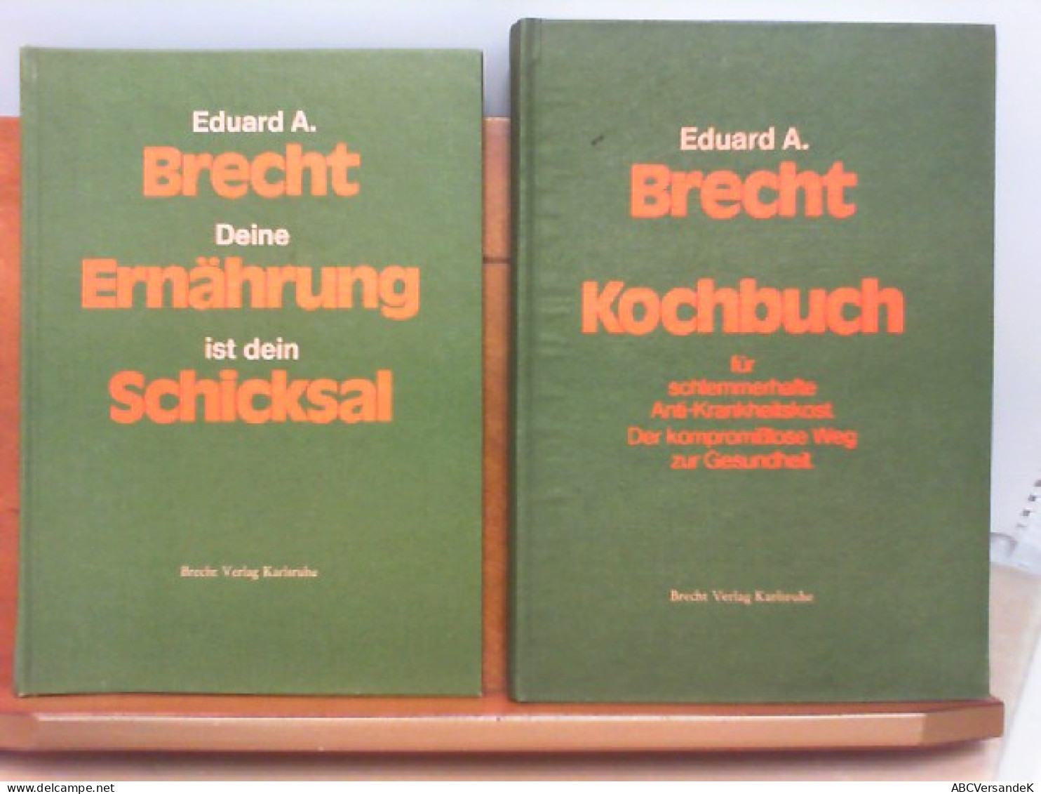 Konvolut 2 Bände : Deine Ernährung Ist Dein Schicksal / Kochbuch Für Schlemmerhafte Anti - Krankheitskost - Health & Medecine