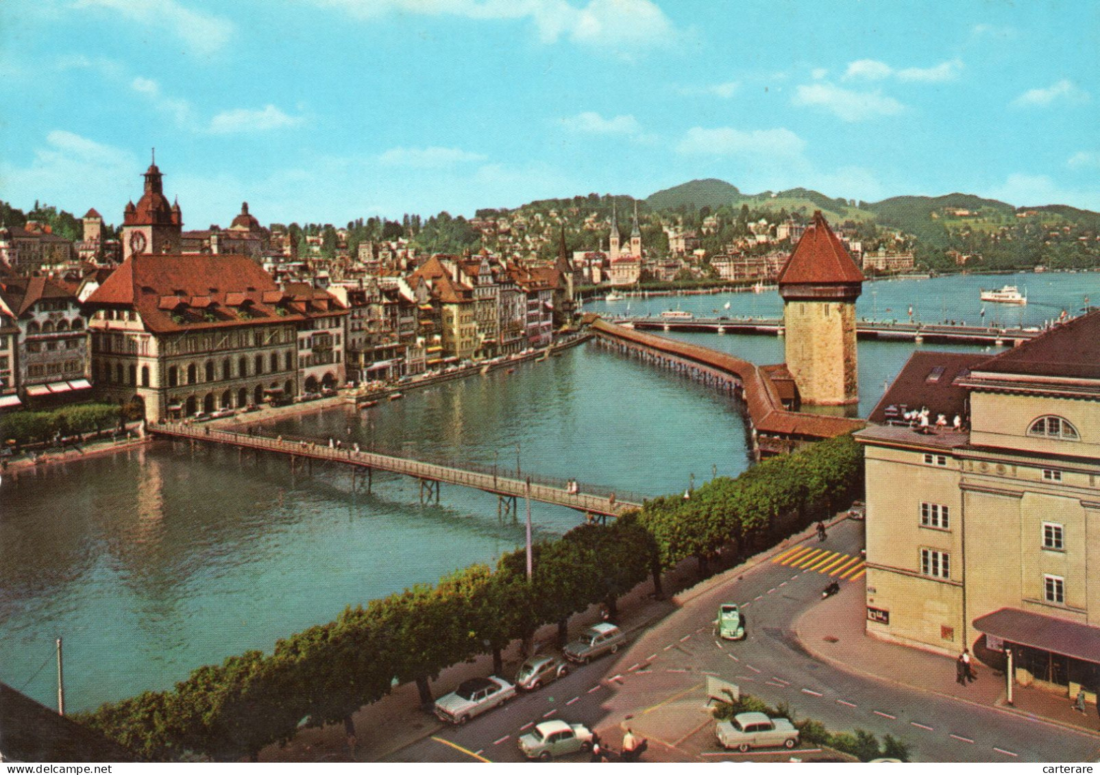 SUISSE,HELVETIA,SWISS,SWITZERLAND,SVIZZERA,SCHWEIZ ,LUZERN,LUCERNE,LAC DES QUATRE CANTONS - Lucerna