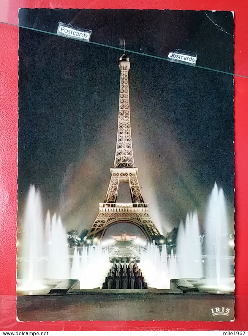 KOV 11-57 - PARIS, La Tour Eiffel, Night, Nuit,  - Tour Eiffel