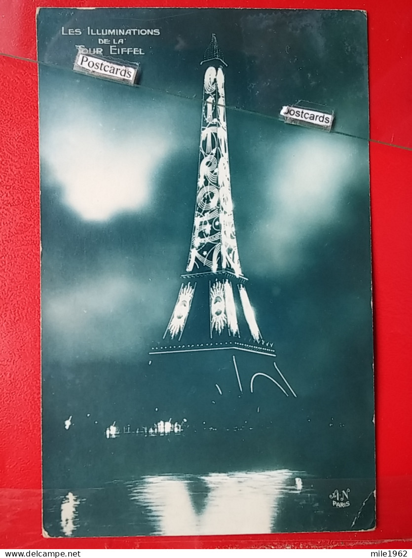 KOV 11-57 - PARIS, La Tour Eiffel, Night, Nuit - Tour Eiffel